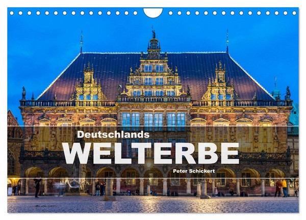 Deutschlands Welterbe (Wandkalender 2027 Din A4 Quer), Calvendo Monatskalender-image