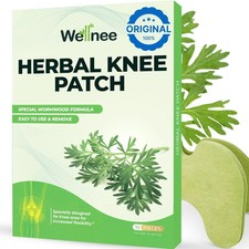 WellKnee Pain Relief Patches Herbal Plaster Joint Ache Knee Pain Relief Pad UK
