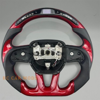 For 2015-2024 Dodge Charger Scat Pack Srt Hellcat Customized LED Steering Wheel
