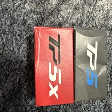 New TaylorMade TP5X/TP5 Golfball Two 2 Packs 4 Balls Total Damage Box