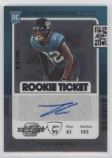 2021 Panini Contenders Optic Rookie Ticket Auto Tyson Campbell #160 Auto 1d4