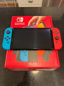 Nintendo Switch OLED 64GB with case and extra dock