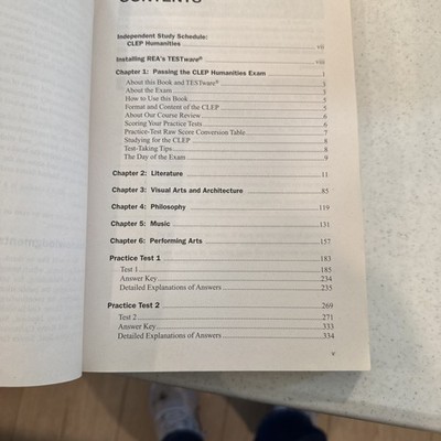 Clep Test Preparation: CLEP Humanities by Liftig, Peters,Adas, Barrett and Beard