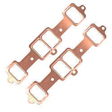 SCE Gaskets 4079 Pro Copper Header Gasket - 1.470 x 2.100 in Stock Port - Pair