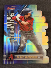 2019 Bowman's Best DIE CUT REFRACTOR PROSPECT ROOKIE Blaze Alexander item 2