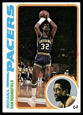 1978-79 Topps Basketball Dan Roundfield Pacers #69 NM Card