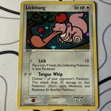Lickitung 37/112 FireRed & LeafGreen Pokemon Card Reverse Holo Rare Near Mint on eBay