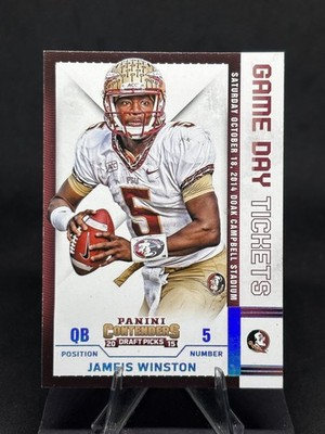 Jameis Winston 2015 Panini Contenders Draft Picks - Game Day Tickets #22 FSU