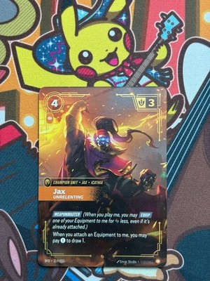 Jax Unrelenting Epic 119/221 Spiritforged Riftbound Karten NM