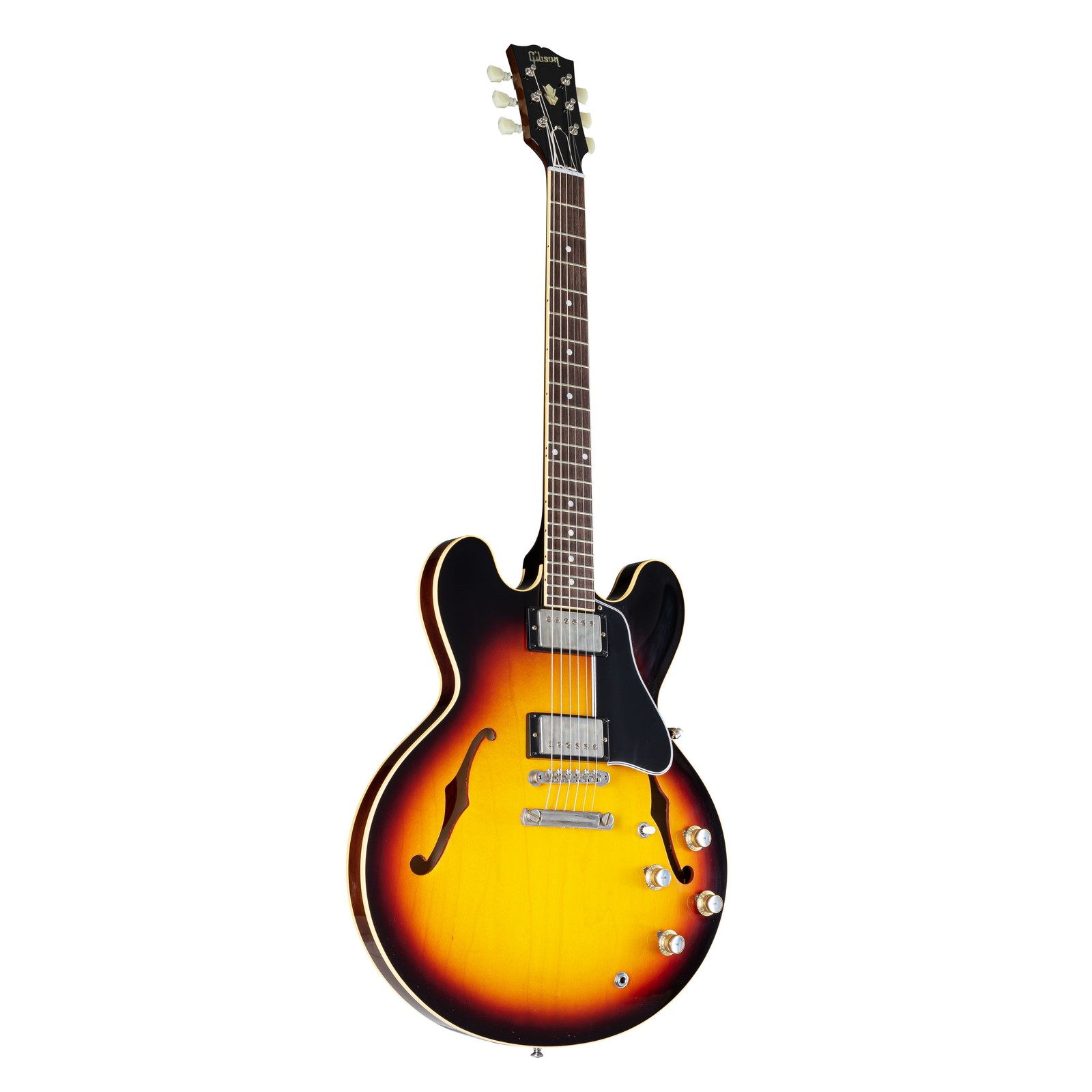 Переиздание Gibson 1961 ES-335 VOS Vintage Burst 130559 - Halbakustik Custom 851190₽