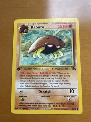 kabuto first edition pokemon card Kabuto [1st Edition] #56 Prices | Pokemon Japanese Split Earth