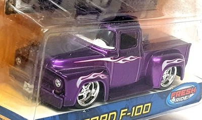 Jada Maßstab 1:64 Modellauto 12002 - 1956 Ford F100 - met. Lila