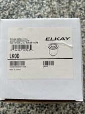 Elkay 3.5 in. Kitchen Sink Drain Brass Tailpiece Missing Strainer Basket Stopr