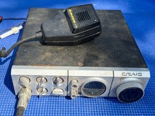 Vintage Craig 23 Channel CB Radio Model 4103 Transceiver W/Aries A-506 Mike