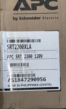 APC SmartUPS SRT 2200VA 120v SRT2200XLA      NEW OPEN BOX FULLY FUNCTIONAL      