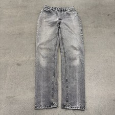 VTG 90s Levis Faded Black Denim Jeans Made in USA