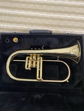 Jupiter Model JFH-846 Flugelhorn VG to EXC Cond w/Case, Cacia Signature MP