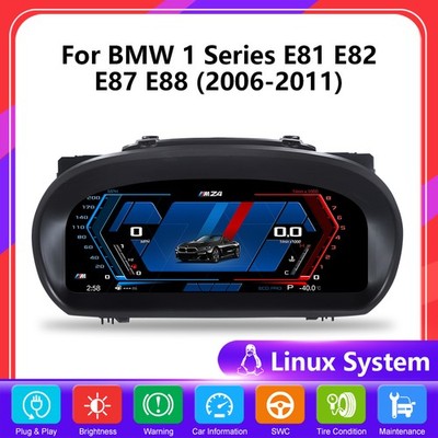 10'' LCD Digital Tachometer Kombiinstrument Cluster Für BMW 1ER E81 E82 E87 E88