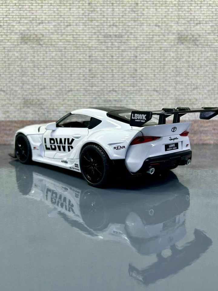 Toyota Supra GR Widebody LBWK – 1:24 (1:22) Scale Diecast Model Car JDM - Image 4 of 4