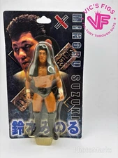 Minoru Suzuki Charapro Wrestling Figure Deluxe MOC NJPW NOAH AEW PANCRASE misu
