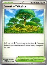 FOREST OF VITALITY 117/132 UNCOMMON PRIZE PACK SERIES CARDS POKEMON NEAR MINT