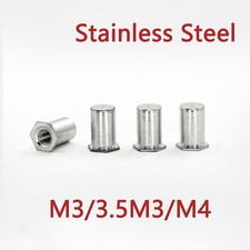 Reverse Blind Self Clinching Standoffs M3-6 Stainless Steel Sealed Riveting Stud