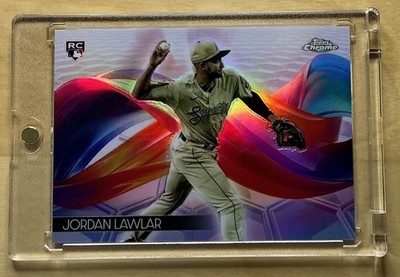  Jordan Lawlar 2024 Topps Chrome #HX-14 Helix Rookie SSP Case Hit Diamondbacks