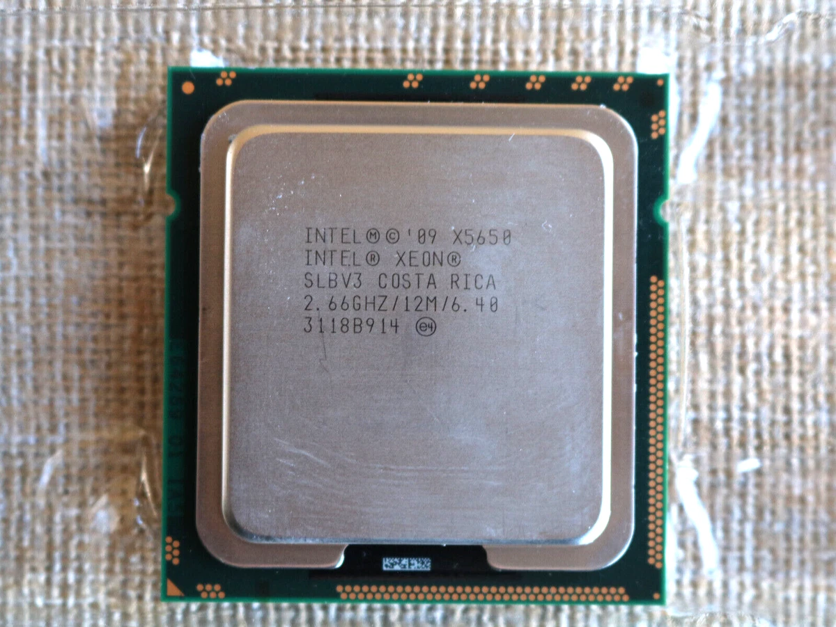 Intel Computer Processors (CPUs 2.5-2.99 GHz Clock Speed 6 Core