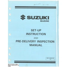 Suzuki Outboard Marine 1993 Set-up Manual 99512-03930-03E