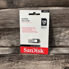 SanDisk Ultra Flair USB 3.0 Flash Drive SV3 128GB SDCZ73-128G-G46 New