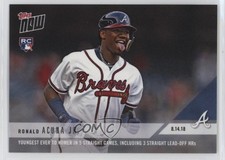 2018 Topps Now /2410 Ronald Acuna Jr #598 7xr