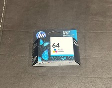 HP 64 Tri-Color Original Ink Cartridge N9J89AN Exp: 10/2022