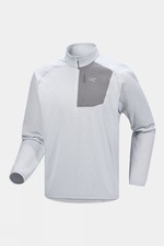 Arc'teryx  Mens Delta Half Zip Fleece - Solitude/Void - Medium   RRP £160