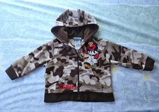 Kids Sesame Street camouflage jacket Size 2T