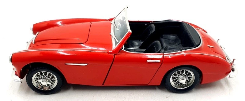 Ertl escala 1/18 diecast DC17125Y - 1961 Austin Healey 3000 - rojo Foto 3 de 4