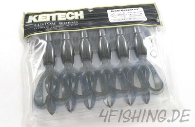 Der Crazy Flapper von KEITECH in 4,4'' Farbe OKEECHOBEE CRAW
