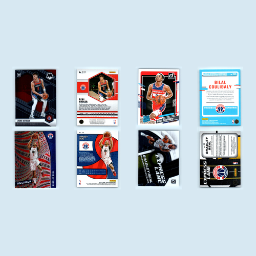 Washington Wizards Lot 24 Basketball Cards Panini Prizm Emergent Silver NM NBA - Picture 4 of 9