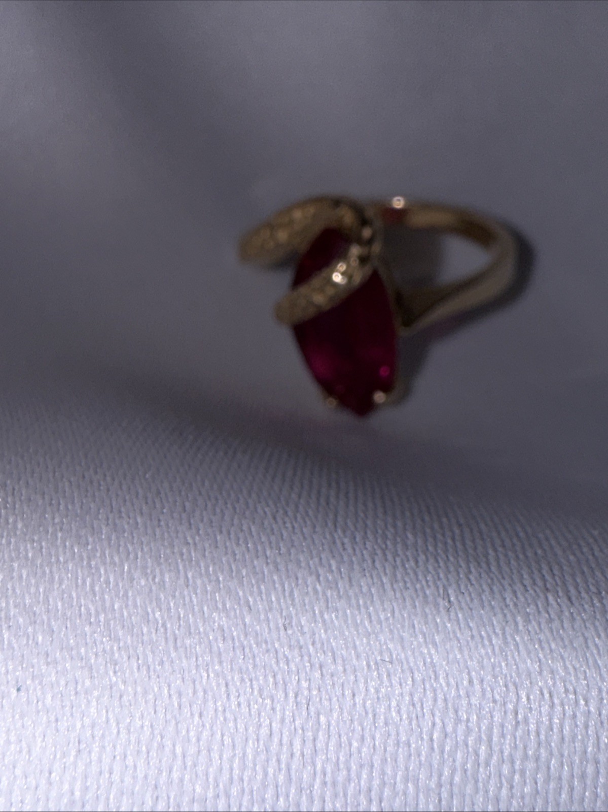 Antique Ruby 24K Ring - image 8