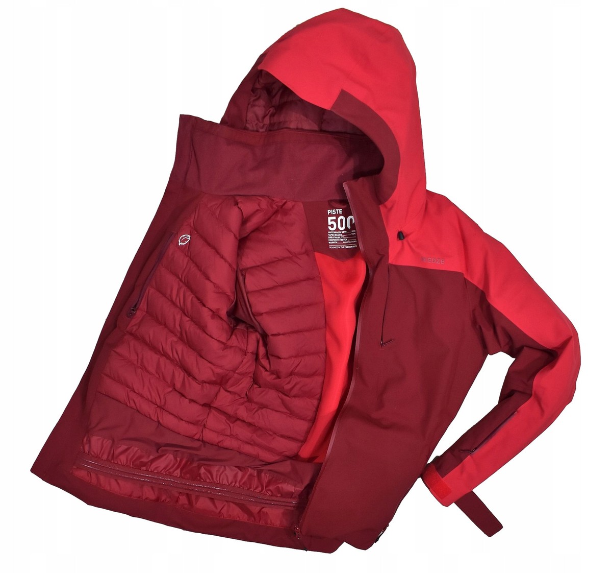 Men's Ski Wedze Piste 500 Jacket WEDZE Men's Down Ski Jacket