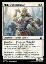 Makeshift Battalion~0022~NM~Ravnica Remastered~MTG