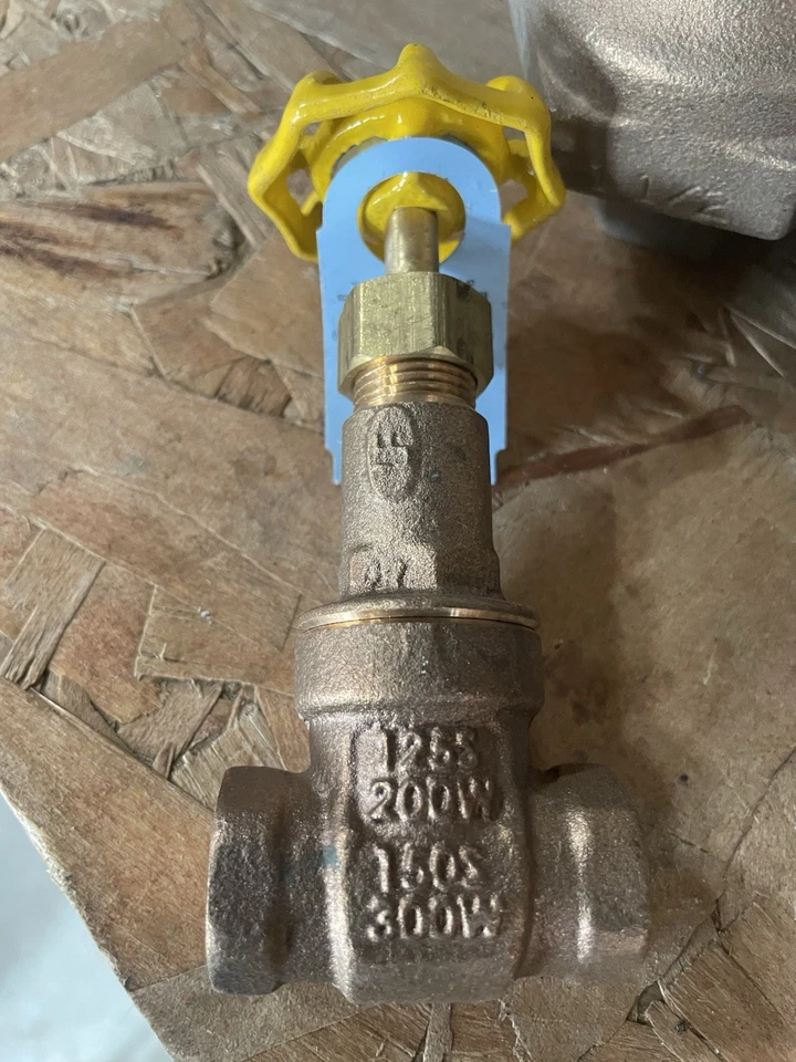 1/2” Brass Gate Valve - Image 3 of 4