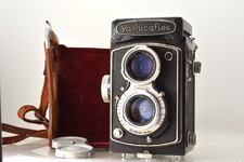  EXC    Yashicaflex Model C 6x6 TLR Medium Format Camera 80mm 3.5 From JAPAN