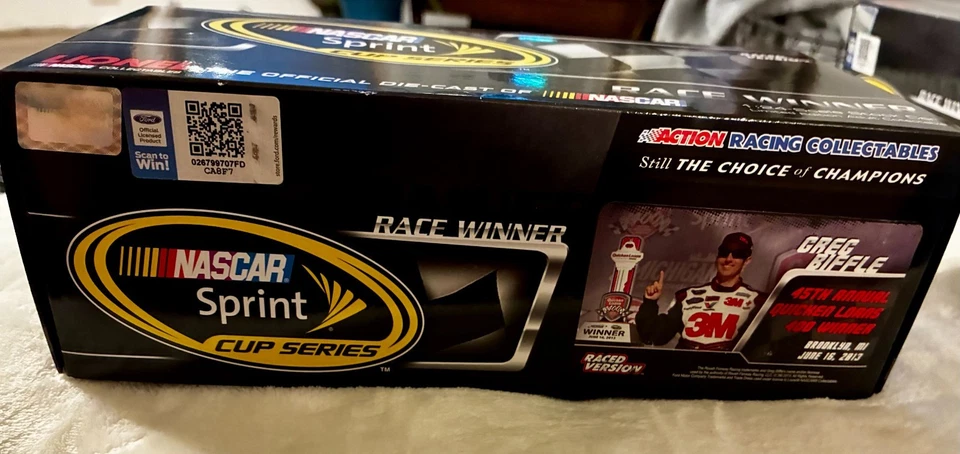 2013 #16 Greg Biffle Quicken Loans Michigian 3M 1:24 Diecast Car Win Foto 4 de 4