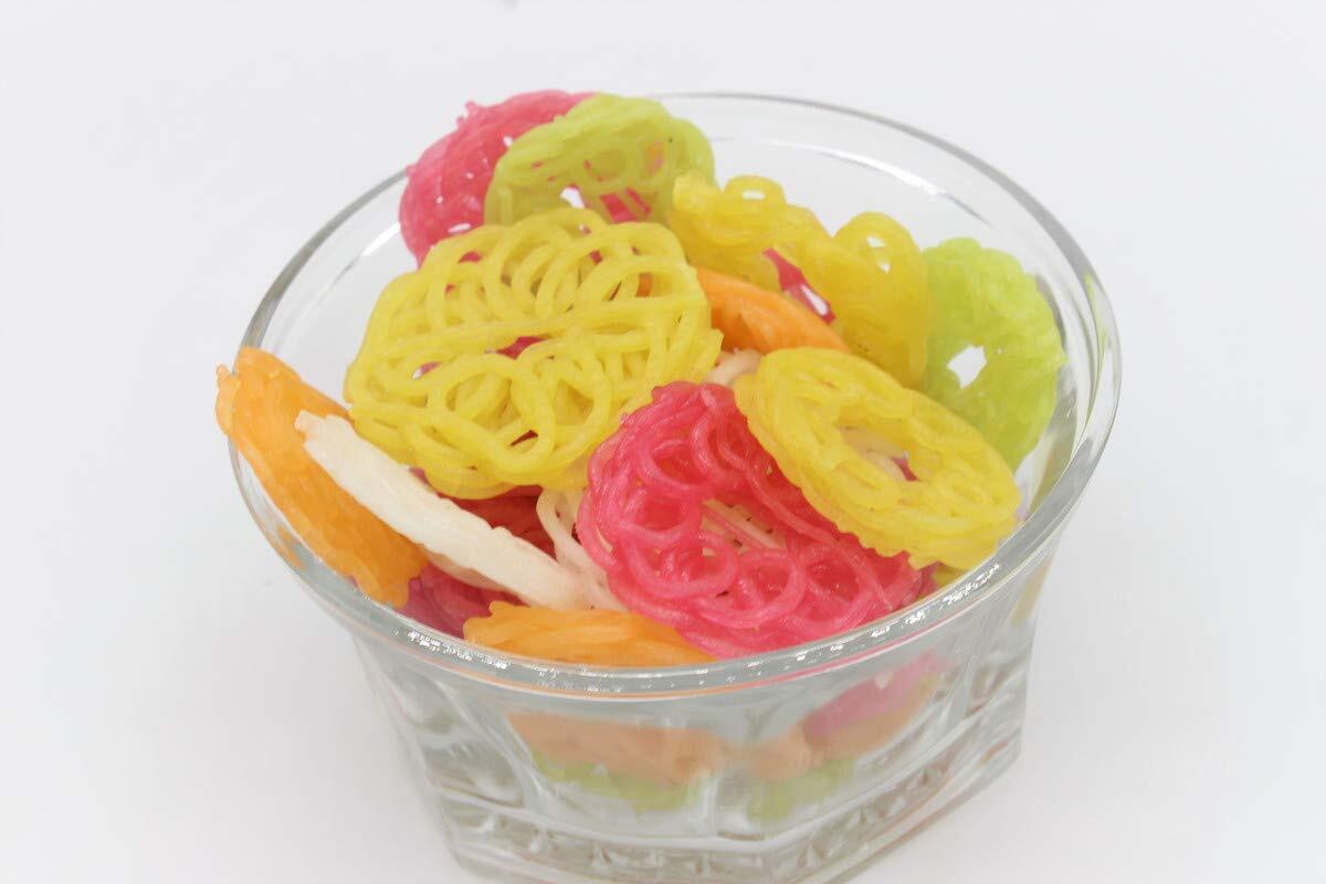 Fritos De Sabudana Caseros, Jalebi De Sago Listos Para Freír 3D Papad