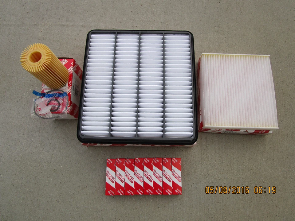 08-22 TOYOTA SEQUOIA SR5 LIMITED PLATINUM 4.6L V8 5.7L V8 KIT DE PUESTA A PUNTO FABRICANTE ORIGINAL NUEVO Foto 3 de 4