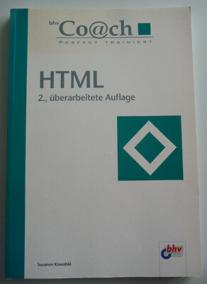 EDV Computer Programme Software Webseiten Internet HTML bhv Coach HTML