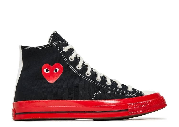 70’s COMME des GARCONS Converse Chuck Taylor All Star 70 Hi Comme des Garcons PLAY