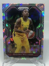 2021 Prizm WNBA Prizm RIQUNA WILLIAMS Cracked Ice Parallel SP Las Vegas Aces