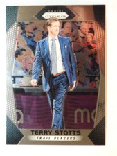 2017-18 Panini Prizm #150 Terry Stotts NM-MT Blazers