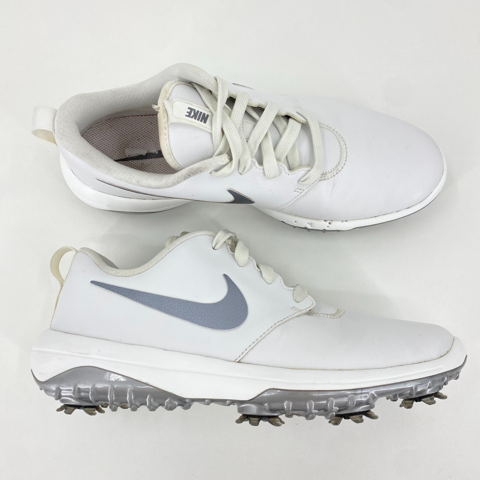 Nike Roshe G Tour Golf Shoes Spikes White Silver AR5582100 Women’s